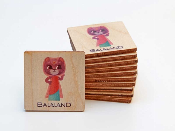 Romy fa hűtőmágnes | BalaLand FamilyPark