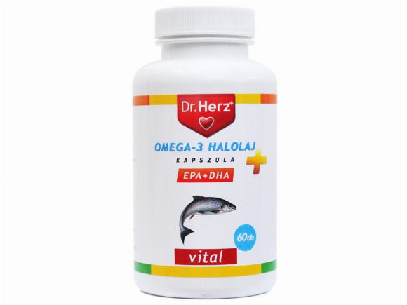 Dr.Herz Omega-3 Halolaj 60 db kapszula