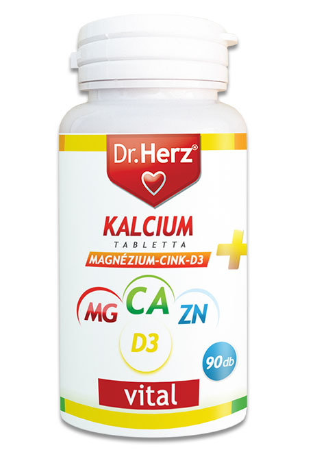 Dr. Herz Kalcium+Magnézium + Cink+D3