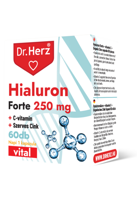 Dr. Herz Hialuron Forte 250 mg 60 db kapszula